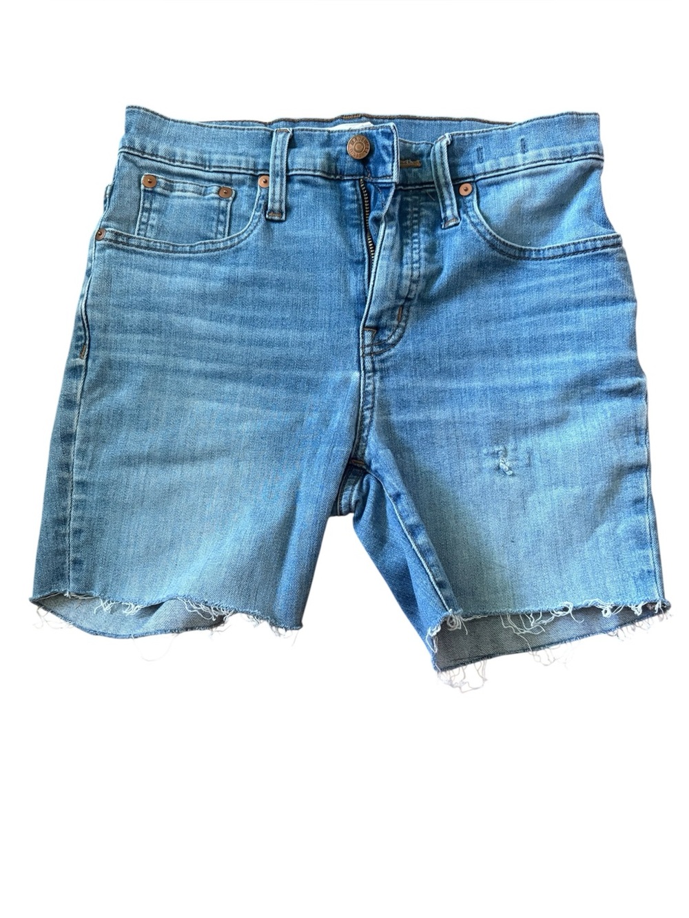 Madewell Cali Demi-Boot cut off Jean shorts size 26